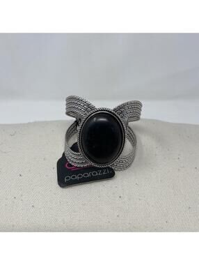 Paparazzi Fashion Women's Silver and Black Jewellery